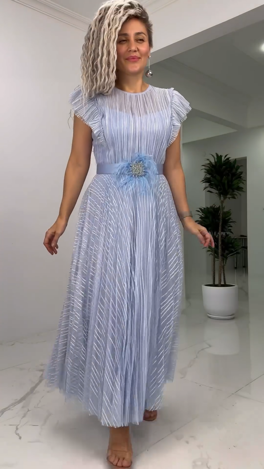 Elvira™ Graceful Chiffon Dress