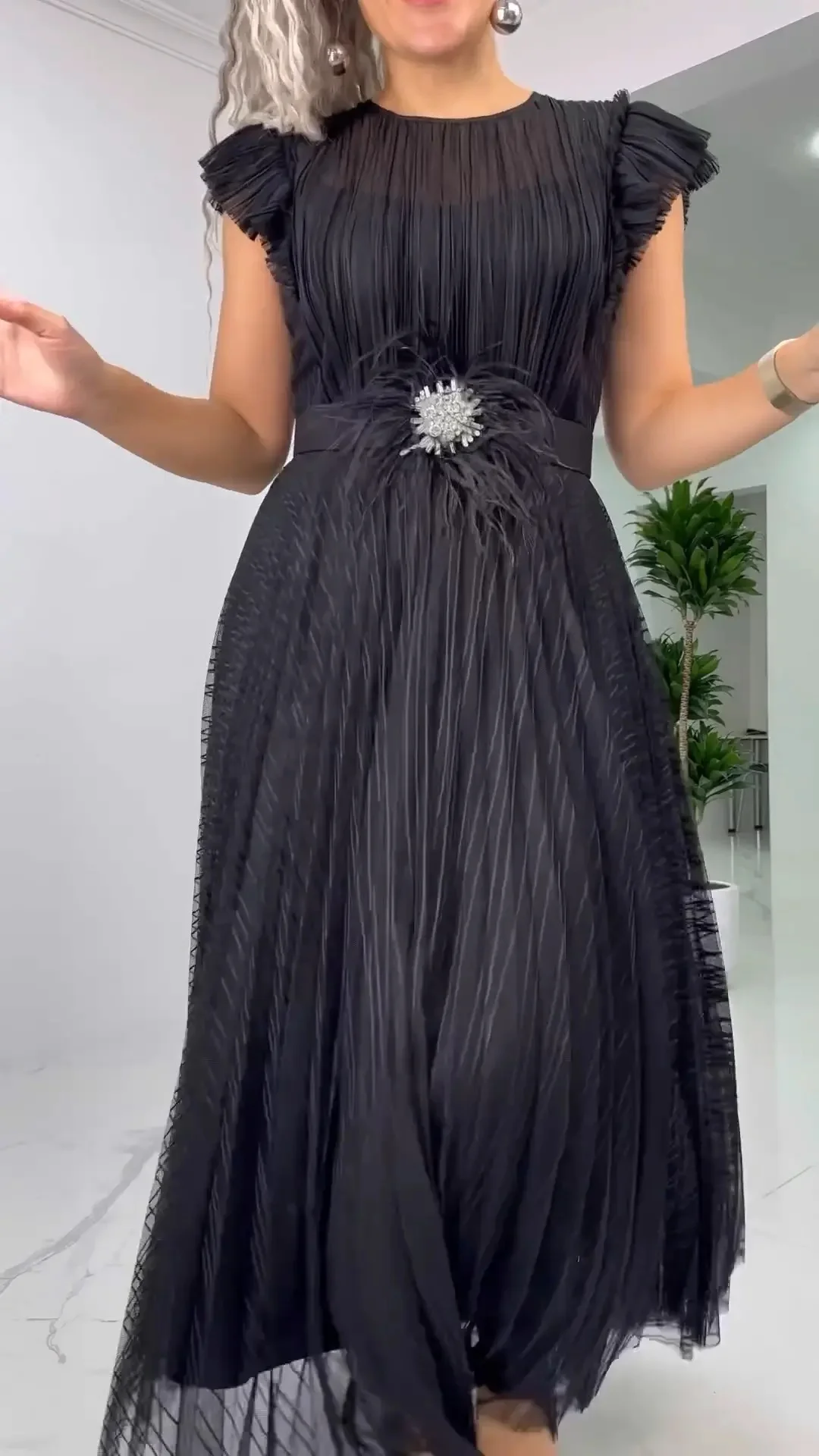 Elvira™ Graceful Chiffon Dress