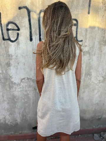 Klara™ Cotton and linen dress