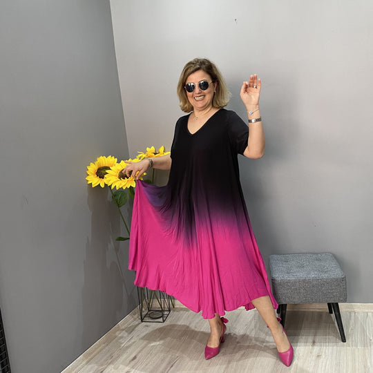 Alessia™ Italian Tie-Dye Maxi Dress
