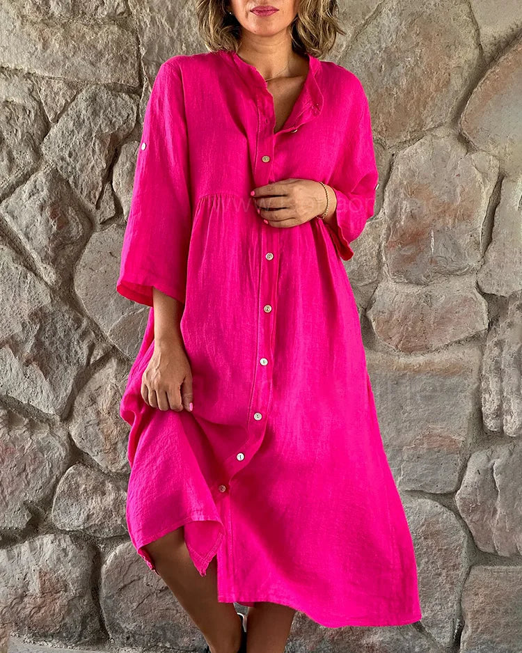 Lynn™ Stylish cotton dress