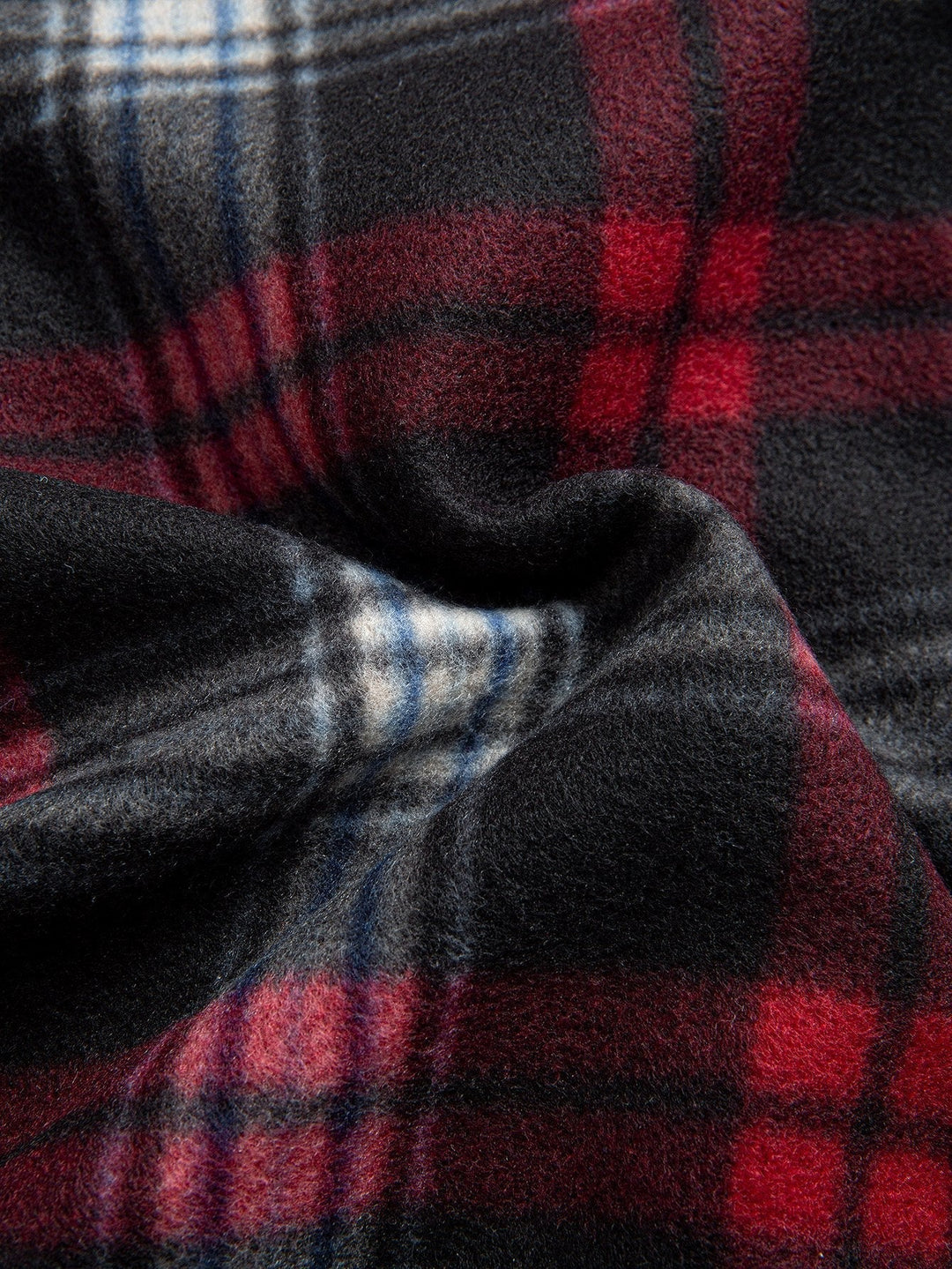 Laurent™ - Fleece-lined flannel hoodie