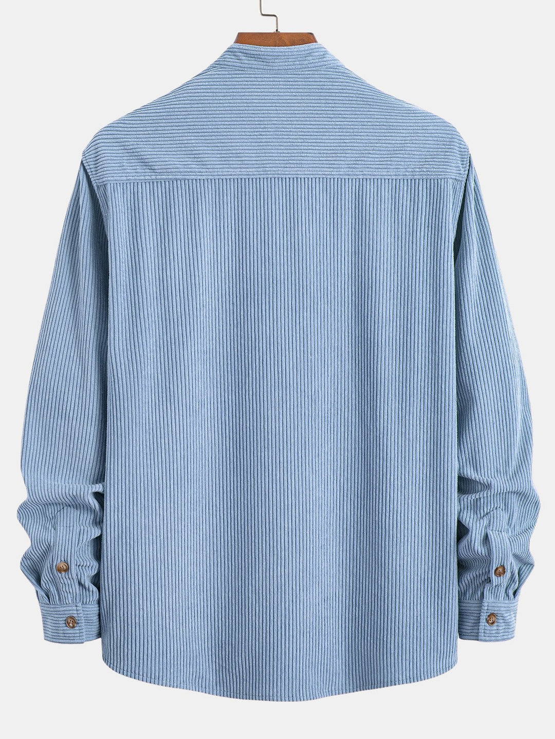 Corduroy Slight browned collar shirt