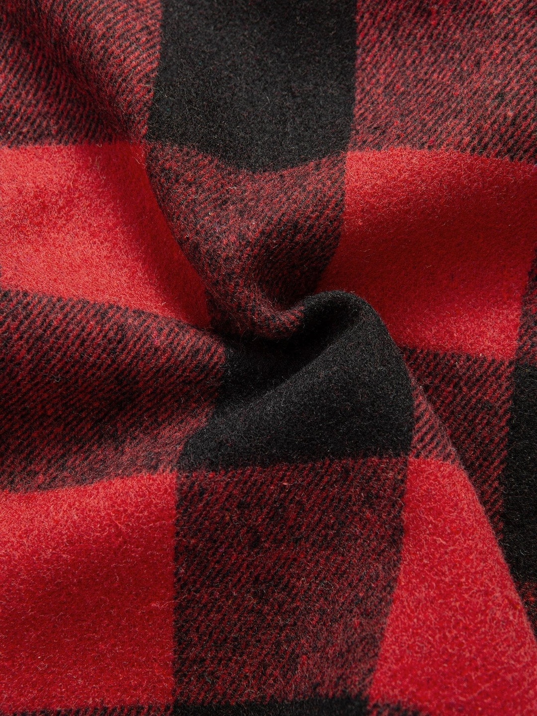 Laurent™ - Fleece-lined flannel hooded shirt