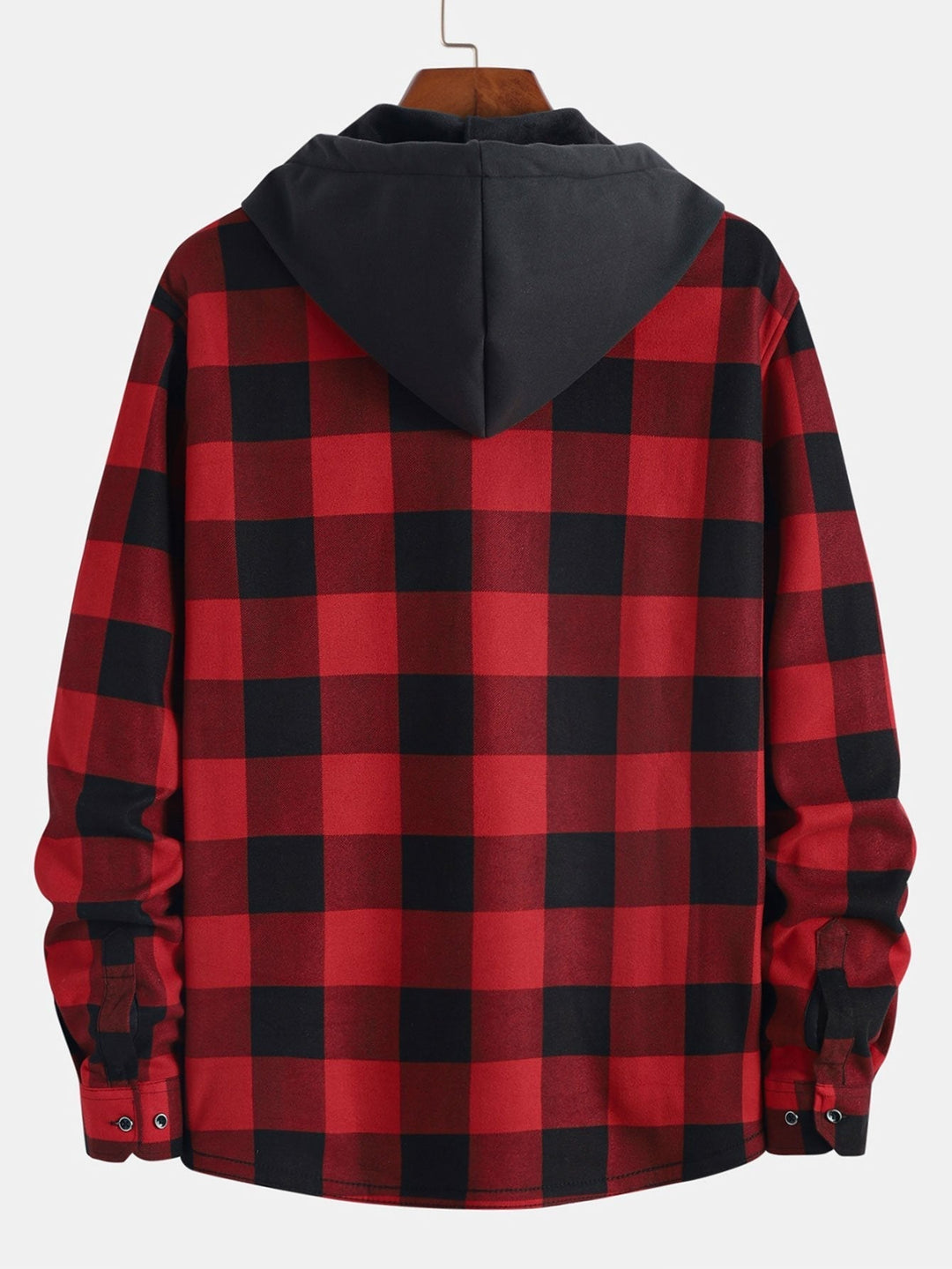 Laurent™ - Flannel-lined hooded shirt