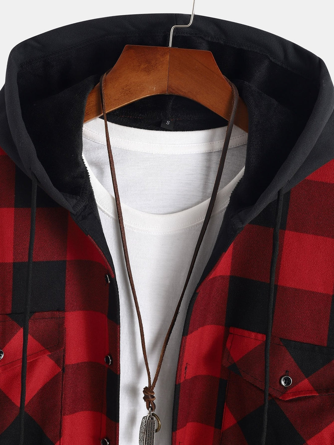 Laurent™ - Flannel Hooded Shirt & Jogging Pants
