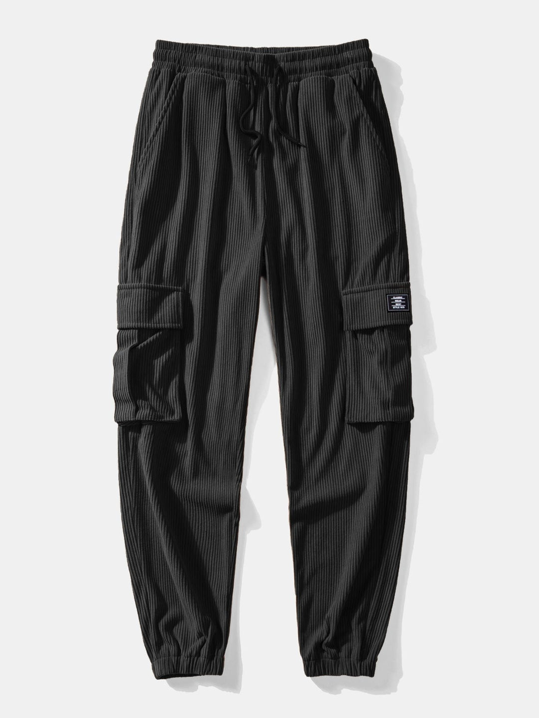 Laurent™ - Flannel Hooded Shirt & Corduroy Jogger Pants