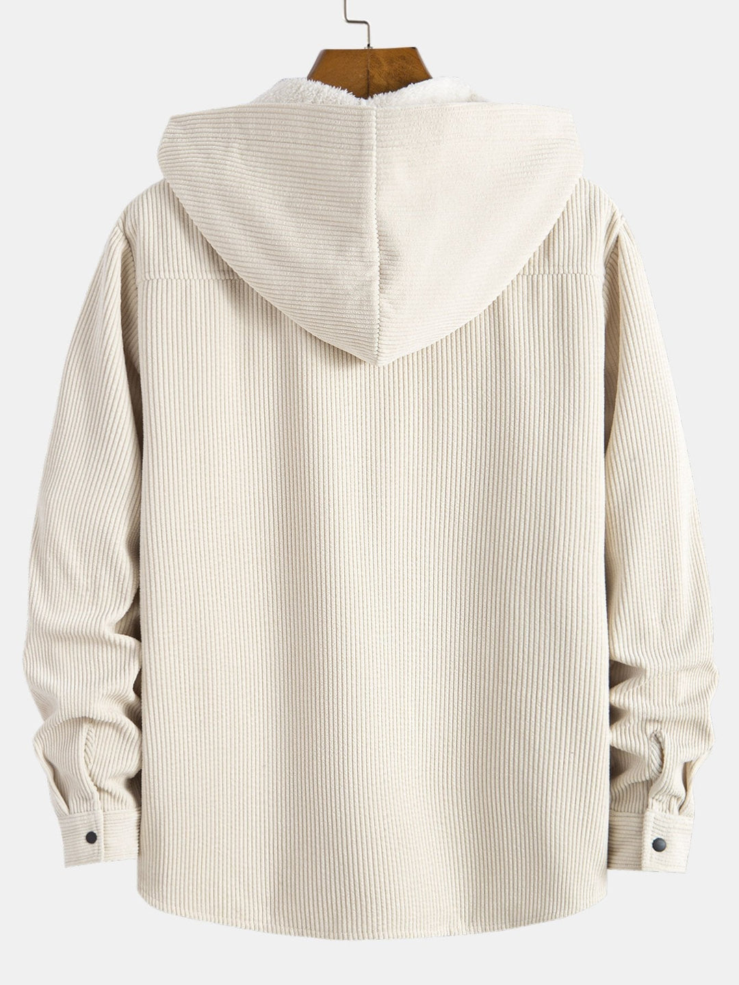 Laurent™ - Fleece-lined flannel hooded shirt
