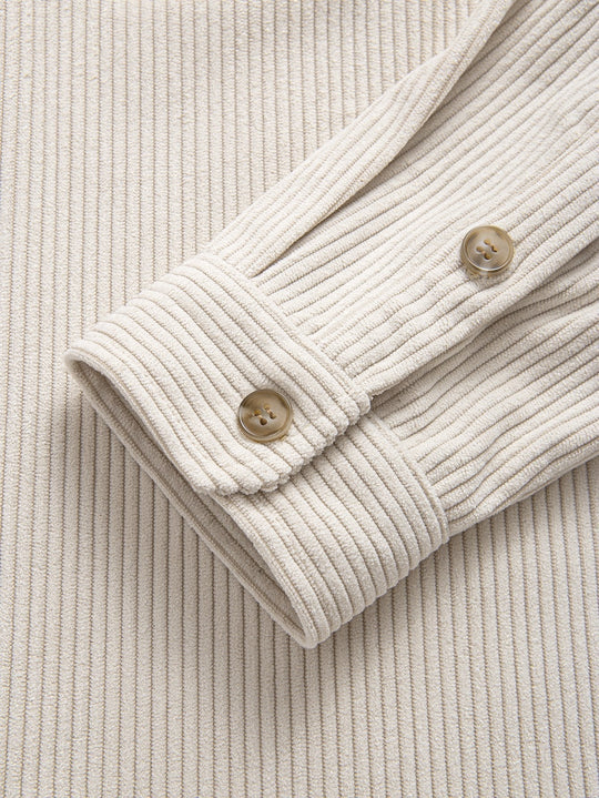 Laurent™ - Double pocket corduroy shirt