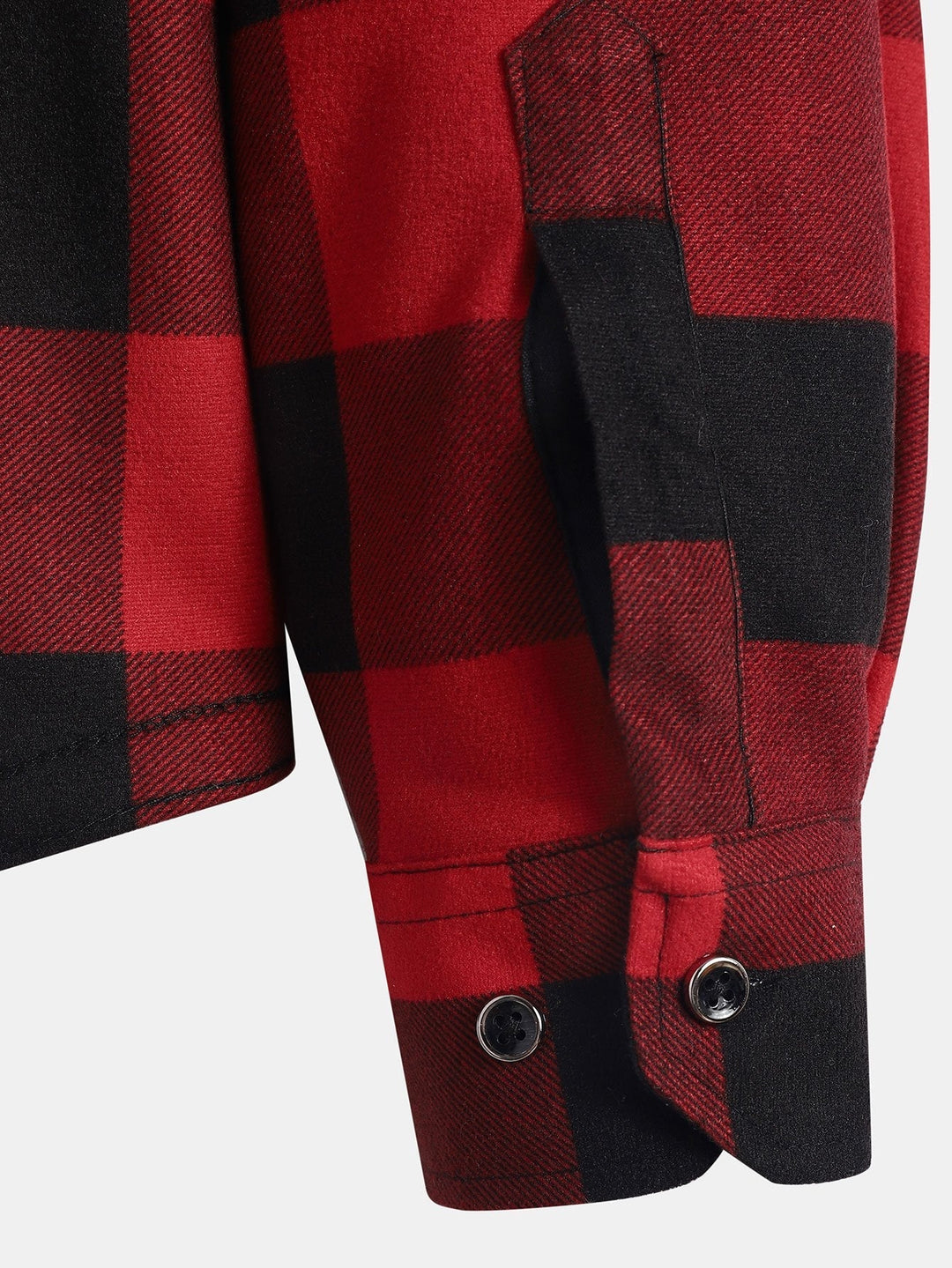 Laurent™ - Flannel-lined hooded shirt