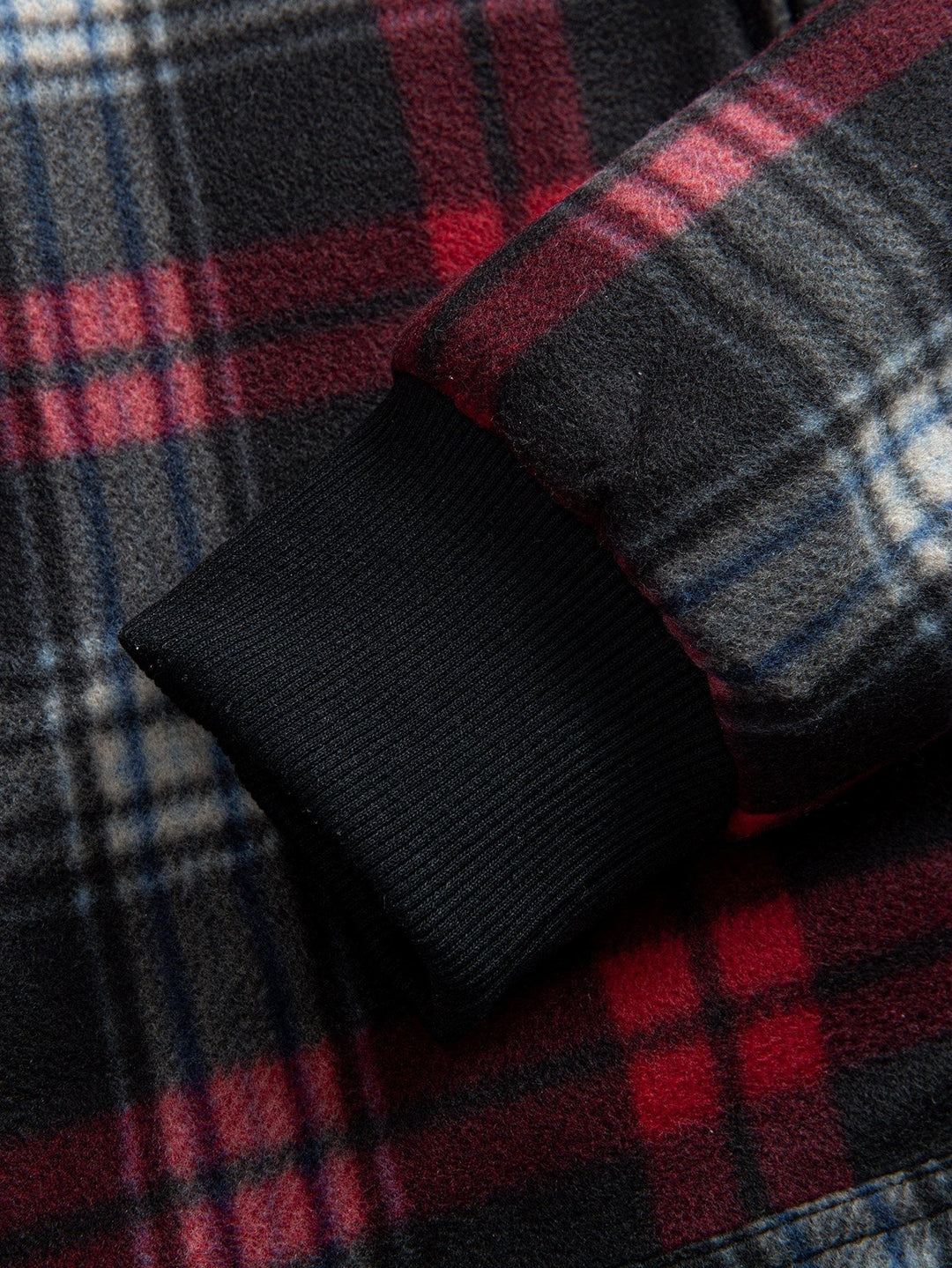 Laurent™ - Fleece-lined flannel hoodie