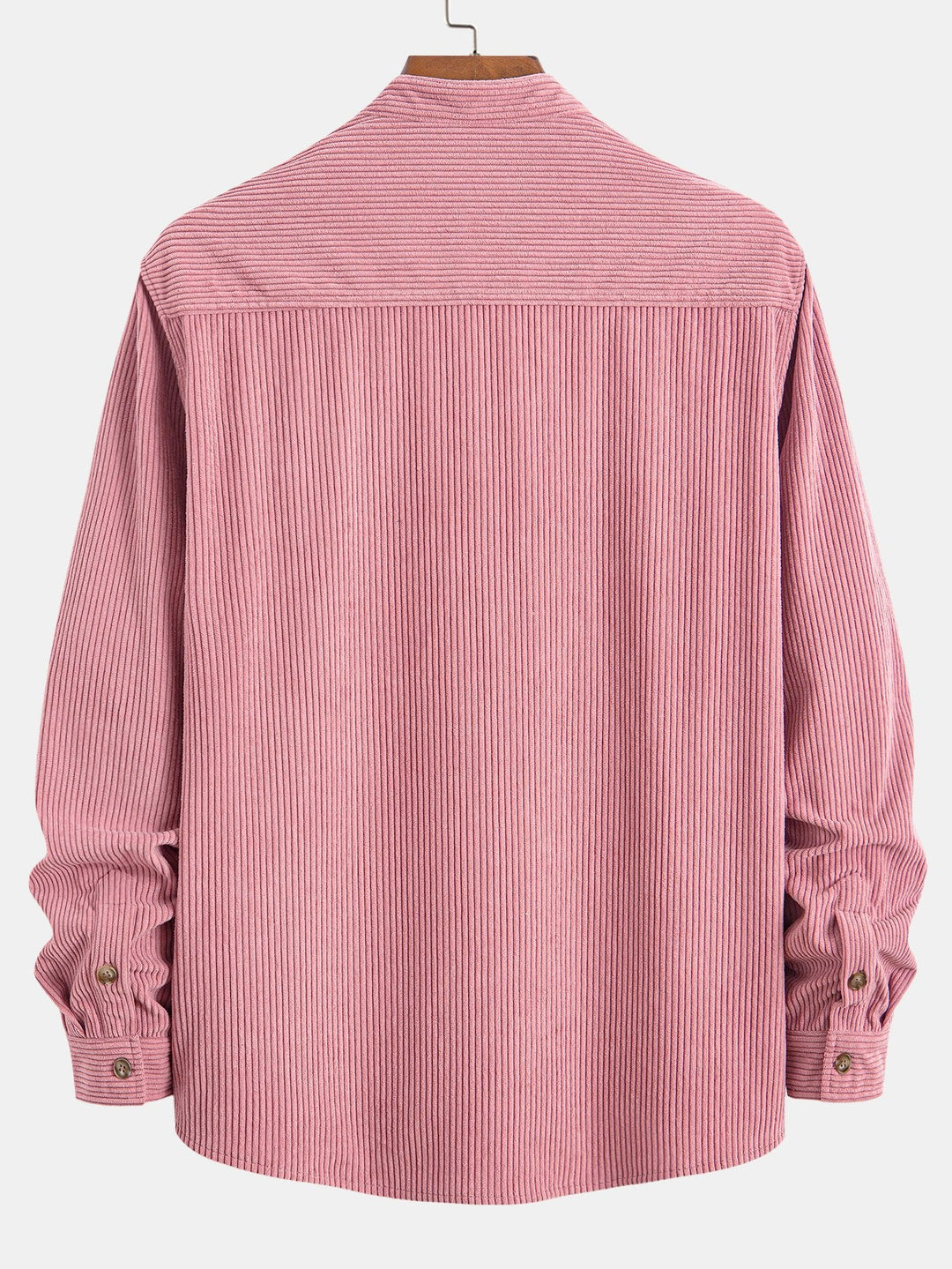 Corduroy Slight browned collar shirt