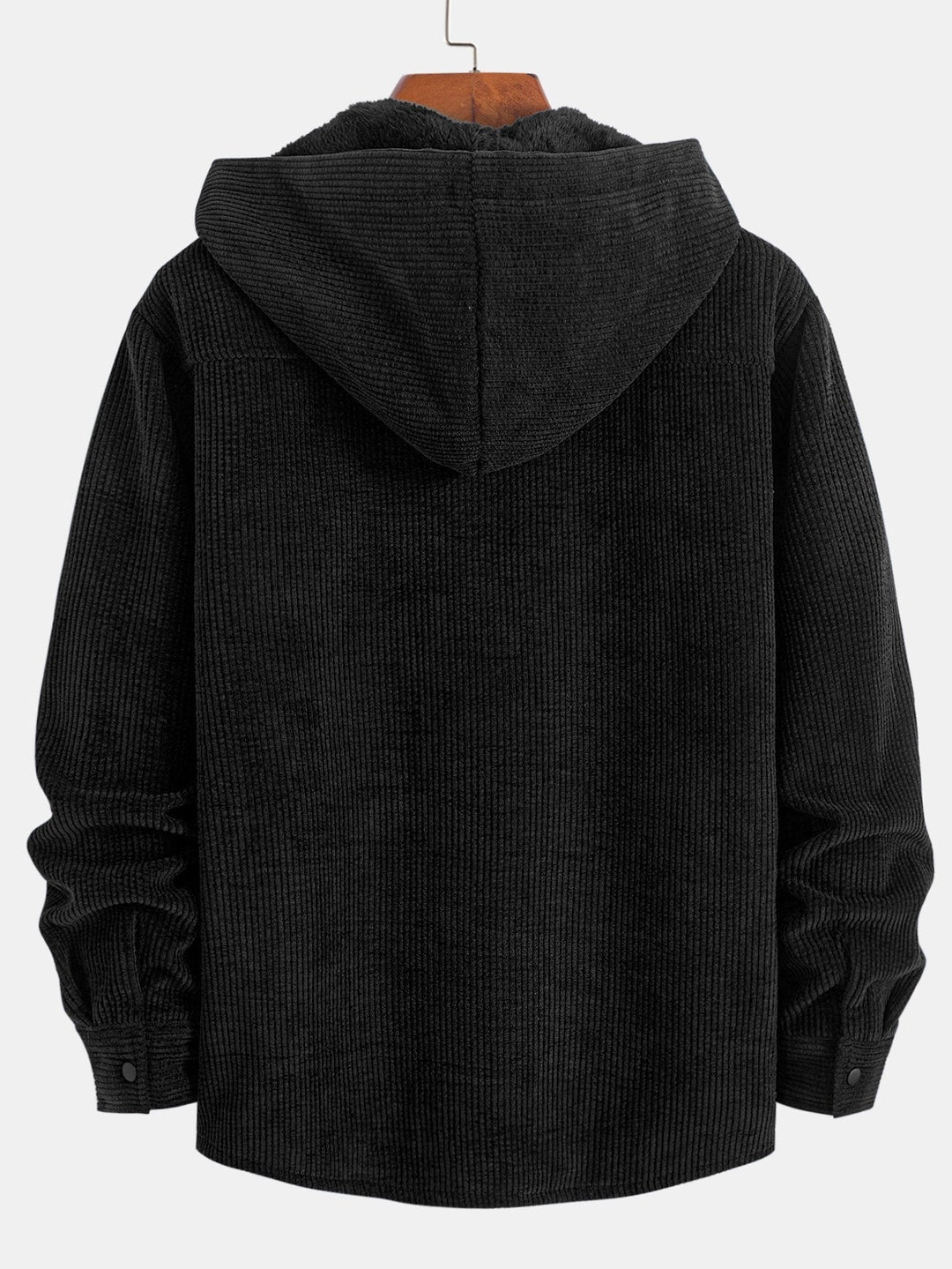 Laurent™ - Fleece-lined flannel hooded shirt