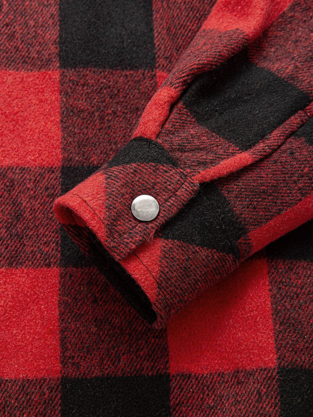 Laurent™ - Fleece-lined flannel hooded shirt