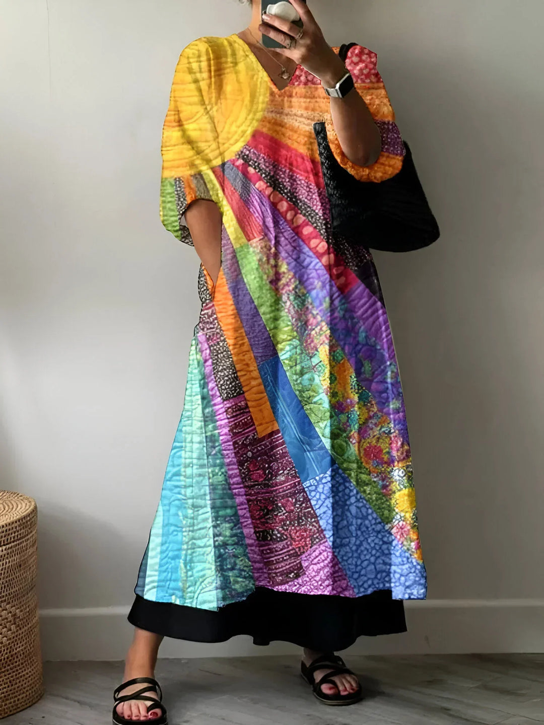 Lison - Colorful dress