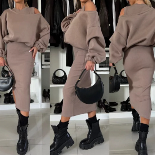 Camilla™ Dress & sweater set