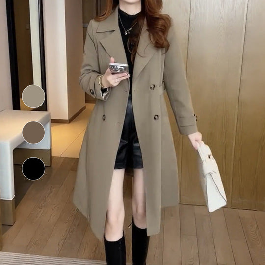 Livara™ Woolen Trenchcoat Make your winter both stylish and warm