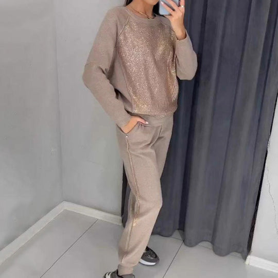 Giada™ Two-Piece Set with Sweater and Pants for Everyday Wear