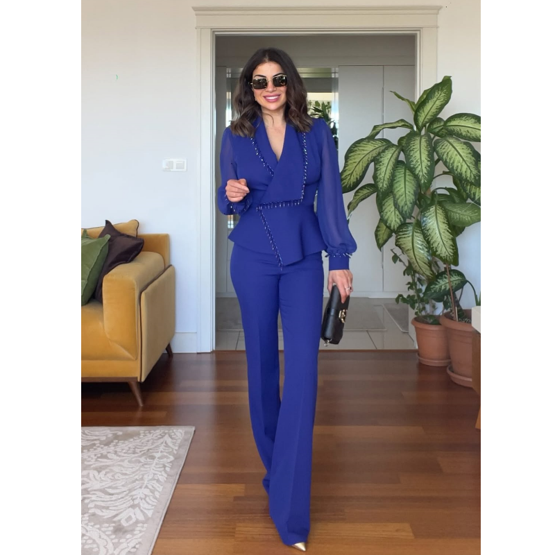 Noa™ Elegant Top & Wide Pants Luxury Set