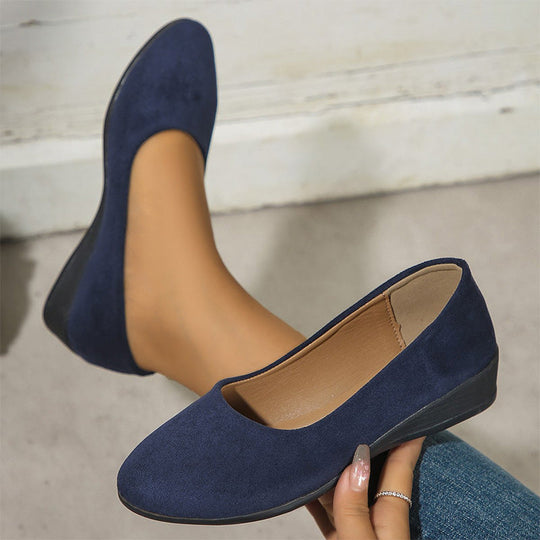 Gibi™ Elegant lightweight non-slip wedge shoes with low heel