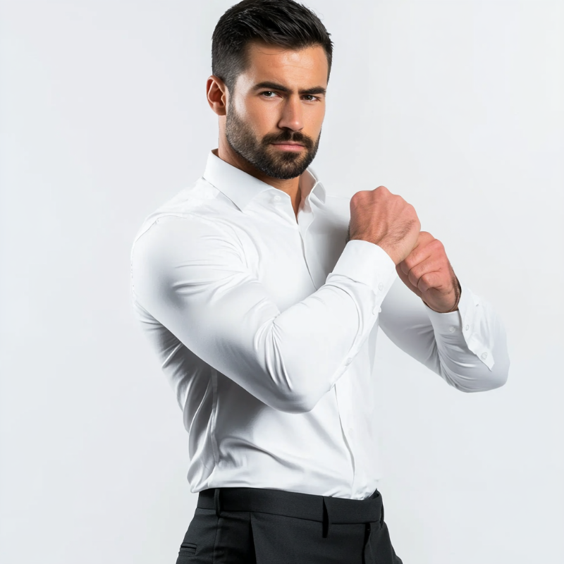 Wrinkle Resistant Slim Fit Shirt
