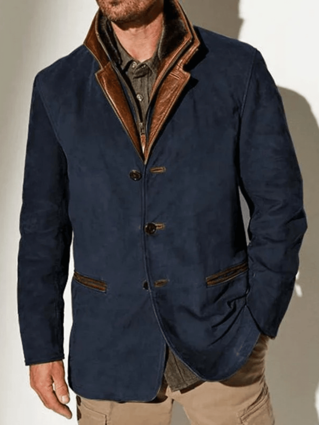Wesley™ Vintage Leather Jacket