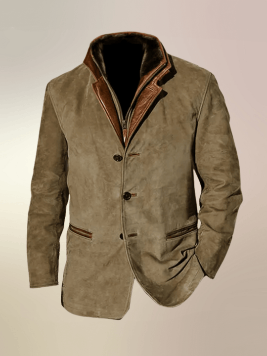 Wesley™ Vintage Leather Jacket