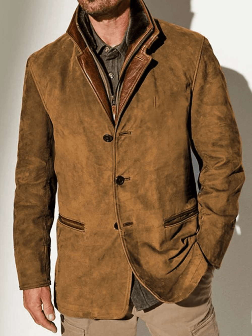 Wesley™ Vintage Leather Jacket